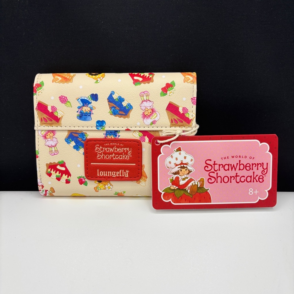 Loungefly Cream and Red Strawberry Shortcake Wallet